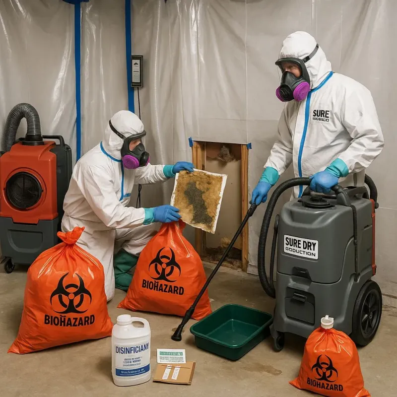 Contaminated Water Handling Protocols process in Alloway, NJ