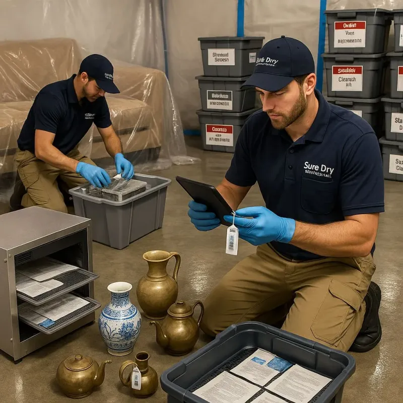Content Protection and Restoration process in Alloway, NJ