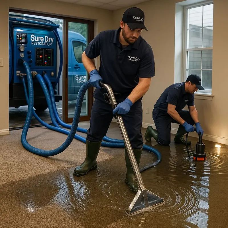 Water Extraction and Removal process in Alloway, NJ